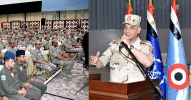 وزير الدفاع: تاريخ قواتنا الجوية حافل بالبطولات التى سطرها نسور مصر