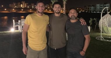 رمضان صبحى يلتقى حسام غالى فى الجونة 