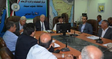 محافظ جنوب سيناء يعقد اجتماعا للاستعداد لامتحانات الثانوية العامة