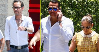 تعرف على سبب تواجد جنيفر لوبيز وخطيبها مع زوجها السابق مارك أنتونى فى ميامى