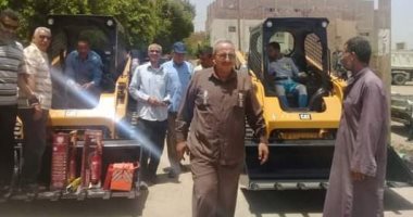 رفع 100 طن قمامة والبدء فى تعلية جسر مصرف سليم بتكلفة 700 ألف جنيه ببنى سويف