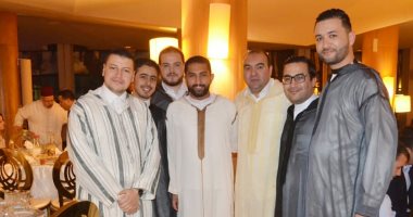 قضاة ومحامون تونسيون يشاركون "صحافة المواطن" صور إفطار جماعى فى الحسيمة