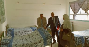 صور.. وكيل تعليم بجنوب سيناء يتفقد استراحات ملاحظى الثانوية العامة