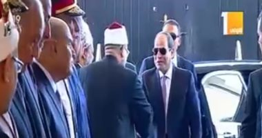 فيديو.. الرئيس السيسي يصل مقر احتفالية وزارة الأوقاف بليلة القدر