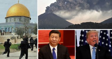 باختصار.. أهم الأخبار العالمية والعربية حتى الثانية عشرة..31 مليون دولار تكلفة زيارة ترامب لبريطانيا.. الصين: لا نريد حربا تجارية.. ثوران بركان على سواحل صقلية.. وقوات الإحتلال تقتحم الأقصى وتعتدى على المعتكفين