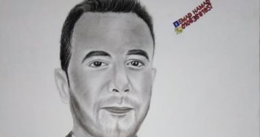 عماد ابن قرية ميت سلسيل يتمنى احتراف الرسم ويشارك لوحاته مع صحافة المواطن