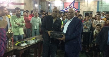 نادي زفتى الرياضي يكرم الإعلامي محمد فودة تقديرا لجهوده 