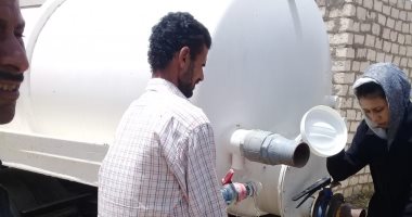 الدفع بعربيات مياه للمناطق المحرومة استعدادا لعيد الفطر المبارك بالإسماعيلية