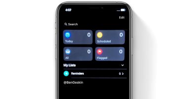 صورة مسربة تكشف عن تحديث iOS 13 وميزة الوضع المظلم