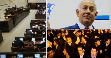 صراع الأحزاب يعصف بحكومة نتنياهو ويعود بإسرائيل إلى نقطة الصفر.. اشتباك العلمانيين والمتدينين حول قانون "التجنيد" دفع الليكود لحل الكنيست.. استطلاعات الرأى ترجح كافة اليمين المتطرف.. وليبرمان خالى الوفاض