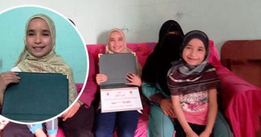 "اليوم السابع" يلتقى سارة الحاصلة على المركز الأول فى مسابقة القرآن الكريم.. طفلة البحيرة: الرئيس قالى ربنا يبارك فيكِ وأعطانى شيكا بـ120 ألف جنيه.. والدها: أنا فلاح بسيط وهنتبرع بجزء من الجائزة لبناء مجمع خيرى