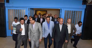 تفاصيل تفقد رئيس الوزراء لاستادى الدفاع الجوى والسلام استعدادا لأمم أفريقيا