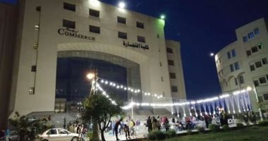 لمتنا فى كُلّيتنا.. طلاب "تجارة كفر الشيخ" يختتمون رمضان بمائدة إفطار