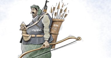 كاريكاتير الصحف الإماراتية.. سهام إيران فى يد الحوثيين