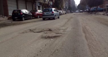 قارىء يشكو من عدم رصف طريق السويس بمدينة نصر منذ سنوات