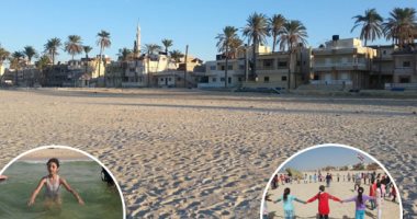 صور.. شواطىء البحر المتوسط الاختيار الأول لأهالى شمال سيناء فى العيد.. حجوزات مسبقة للشاليهات.. والأجهزة التنفيذية تنظم حملة نظافة موسعة لـ 9 شواطىء بـ " العريش وبئر العبد "
