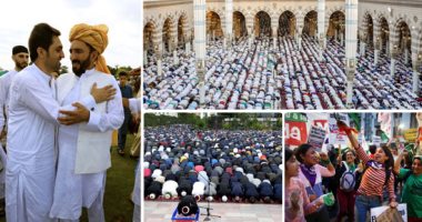 العالم هذا الصباح.. المسلمون فى السعودية والإمارات والكويت والبحرين وباكستان يؤدون صلاة عيد الفطر.. إضراب سائقى التاكسى بالمكسيك.. مظاهرات بالأرجنتين للتنديد بالعنف ضد النساء.. ورئيس فنزويلا يجتمع بقادة الجيش