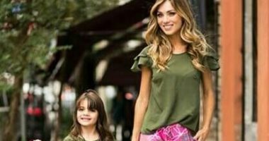 هاتلبسى ايه بكره؟...فى العيد  MINI ME موديلات للأم وطفلتها 