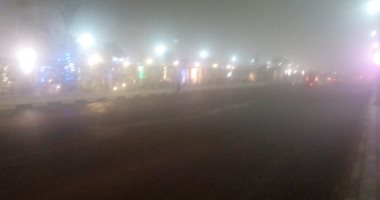 عاصفة ترابية مفاجئة تضرب سماء أسوان