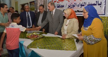 محافظ أسيوط يزور دور الأيتام لتقديم التهنئة بعيد الفطر ومشاركة الأطفال فرحتهم