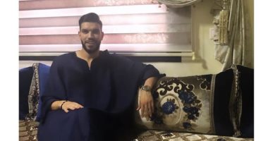 وليد أزارو يحتفل بعيد الفطر بالزى المغربى