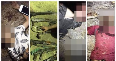 تصفية 6 من أخطر العناصر الإجرامية فى مأمورية ضبط قاتل معاون مباحث أبو حماد
