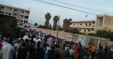 آلاف المواطنين يؤدون صلاة العيد فى 406 ساحات بالمنوفية وسط تواجد أمنى مكثف
