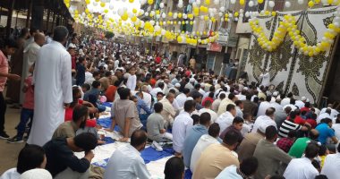 صور.. بالبلالين أهالى إيتاى البارود يحتفلون بالعيد عقب الصلاة