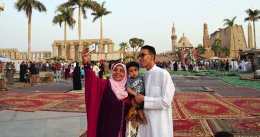 ملايين المصريين يحتفلون بعيد الفطر بمحافظات مصر المختلفة