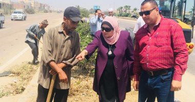 صور..  "جمصة" تتجمل فى ليلة العيد لاستقبال زوارها 