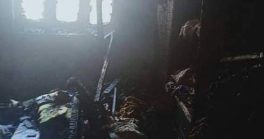 حريق يلتهم محتويات شقة سكنية بغرب أسيوط 