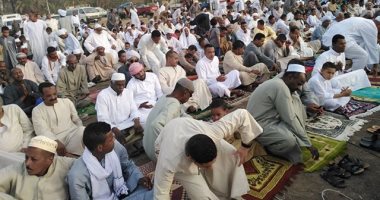 احتفالات أهالى قرية أبو الريش بأسوان بعيد الفطر .. صور