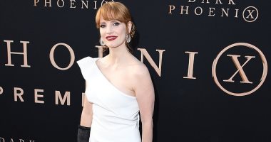 بعد إجرائها عملية جراحية.. جيسيكا شاستين تتألق بعرض Dark Phoenix فى هوليوود