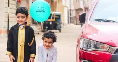 فرحة العيد.. أحمد يوثق فرحة العيد بالصور فى قرية بيلا محافظة كفر الشيخ