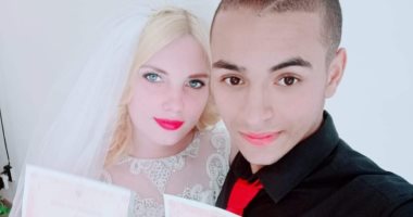 أحمد عصام.. يشارك بصور فرحه مع زوجته الأوكرانية ثانى أيام عيد الفطر