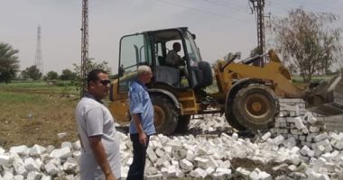 صور .. إزالة 25 حالة تعدى على الأراضى الزراعية وأملاك الدولة خلال اجازة العيد ببنى سويف