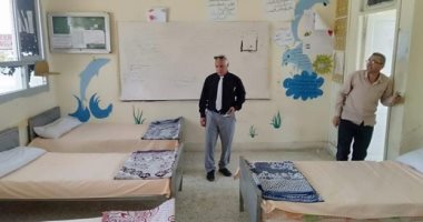  صور.. توافد مراقبى الثانوية العامة على الاستراحات بشمال سيناء