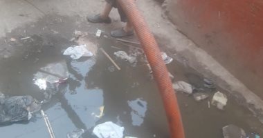 صرف الجيزة: تم سحب المياه من شارع مصطفى سعد بالوراق والحالة الآن طبيعية