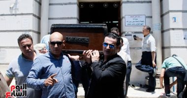 نجوم الفن يغيبون عن جنازة قسمت رشدى أباظة