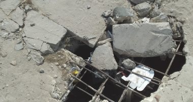 شكوى تهالك شارع المحمودية بميدان روما فى حى السلام