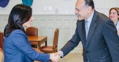 قنصل مصر العام فى كندا يلتقى عمدة مونتريال لبحث خدمة أبناء الجالية