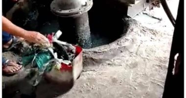الرى: إعادة تشغيل محطة العكرشة على مصرف الجبل الأصفر القديم.. صور