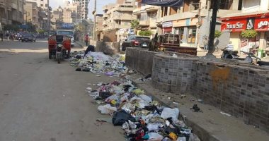 انتشار القمامة شكوى أهالى المحلة الكبرى
