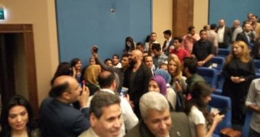 صور .. صناع "الممر" فى عرض خاص بقصر المنارة للمؤتمرات
