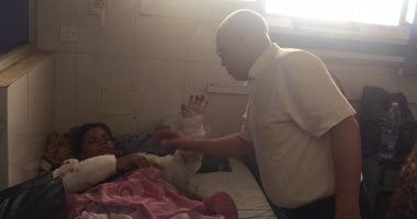 صور.. السيطرة على حريق محدود بأحد غرف الأطباء بمستشفى أسيوط الجامعى