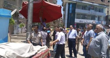 تحرير 47 محضر اشغال طريق 112 إزالة فورية و 19 حالة فى حملة مكبرة بمنوف