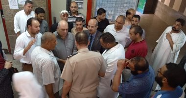 صور ..محافظ البحيرة يوجه بسرعة صرف تعويضات ضحايا حادث التصادم بحوش عيسى