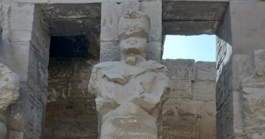 ننشر صورة حديثة لتمثال الكرنك بعد زعم نشطاء التواصل الاجتماعى ترميمه بالأسمنت