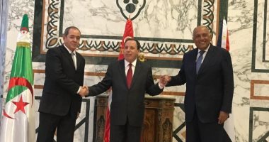 "دول جوار ليبيا" يؤكدون دعمهم للجهود الوطنية الليبية لمكافحة الإرهاب.. وزراء خارجية مصر وتونس والجزائر يدعون لمواجهة محاولات أطراف معروفة تقديم الدعم السياسى واللوجيستى لتنظيمات إرهابية وتكريس فوضى الميليشيات