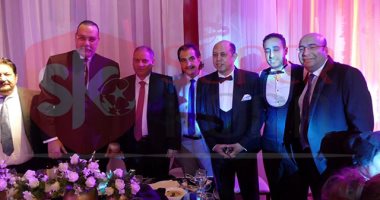 شاهد نجوم الرياضة فى زفاف ابنة أحمد سليمان بكاميرا سوبر كورة